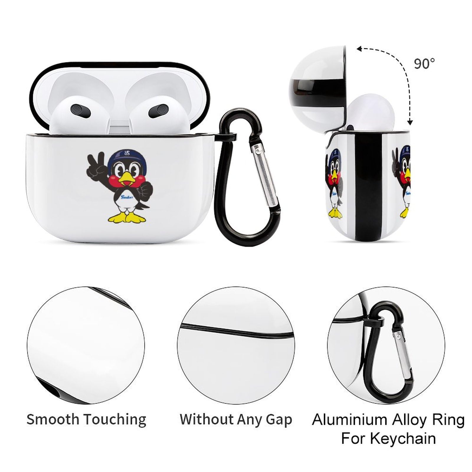 Amazon | Air Pods 3 ケース 東京ヤクルトスワローズ つば九郎