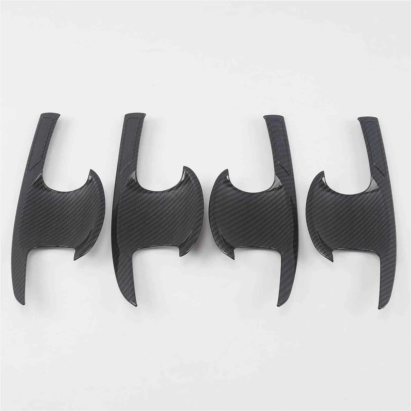 Zapora Carbon Bowl Covers Sticker For Cr-V For Crv 2017-2021 Carbon Fiber Chrome Car Door Handle Covers Trim Overlay Styling Auto Accessories(Carbon Bowl)
