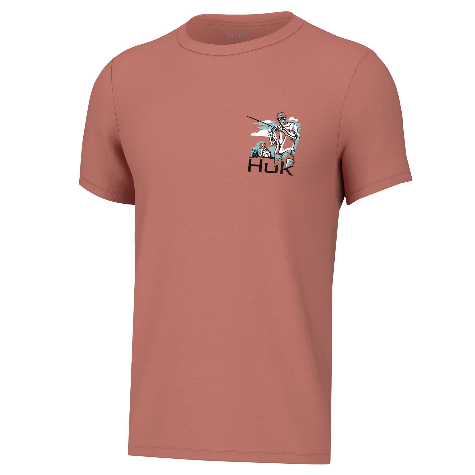 HUK Performance Fishing Logo tee, Short Sleeve T-Shirt For Kids Camisa Niños
