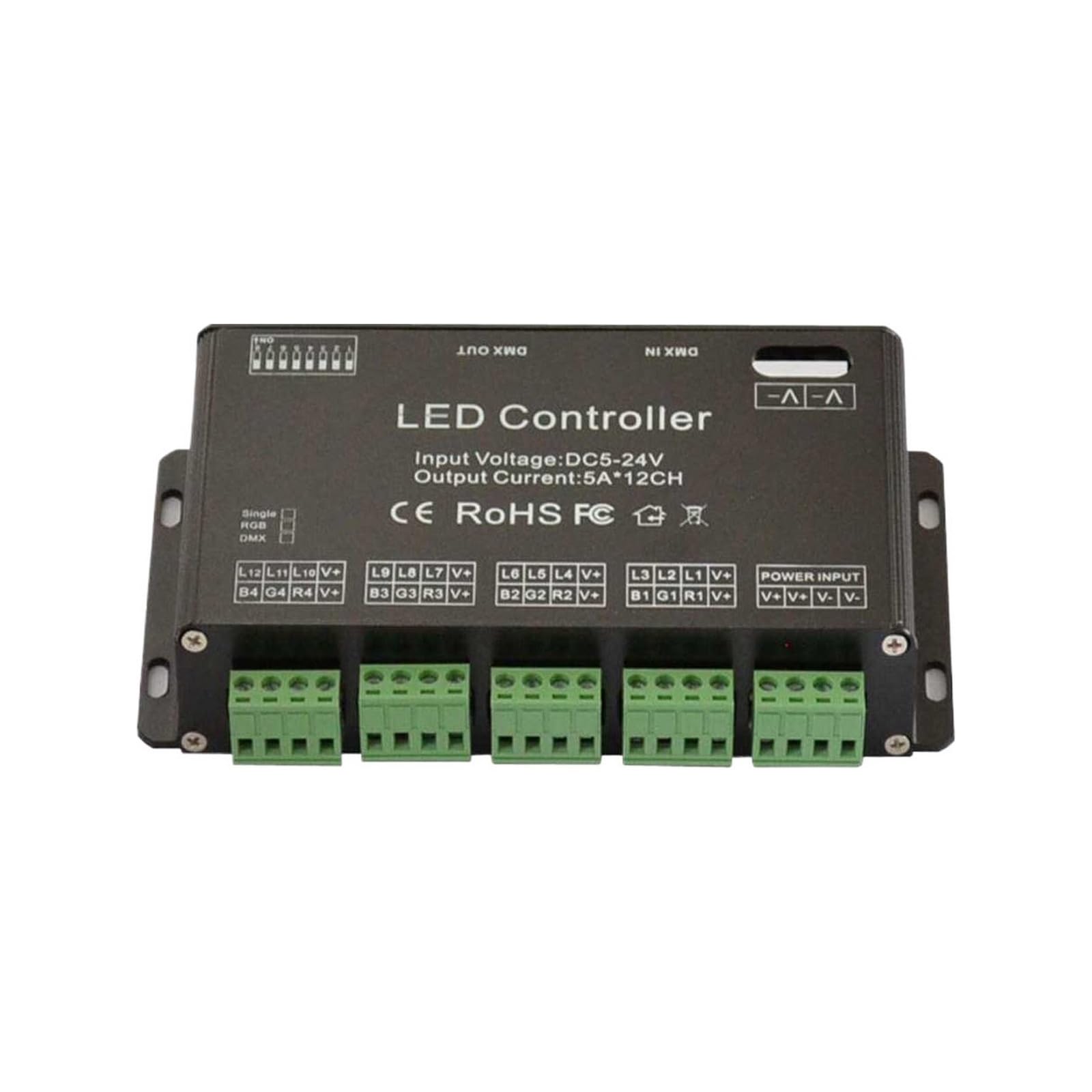 Décodeur 12 canaux tension constante et contrôleur PWM RGB - 2