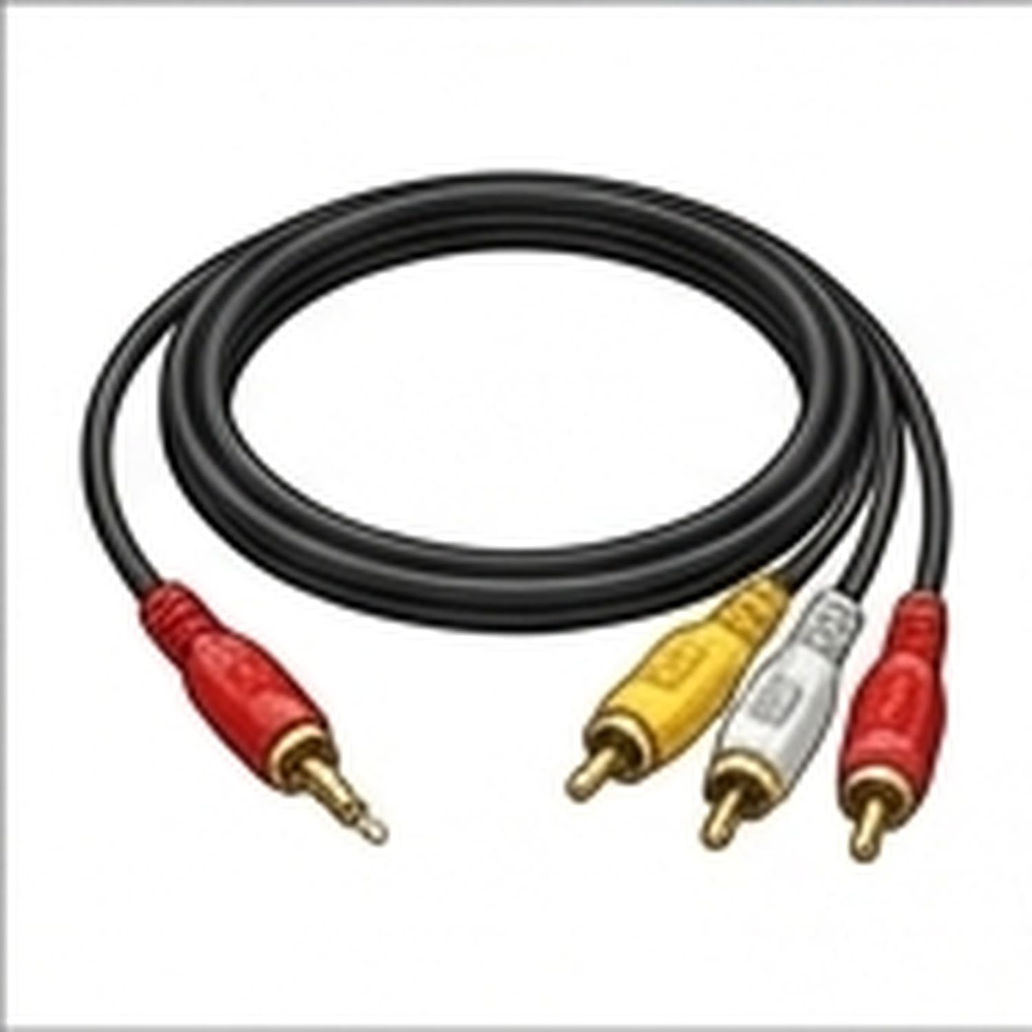 devaji 3rca cable 5mtr d317b