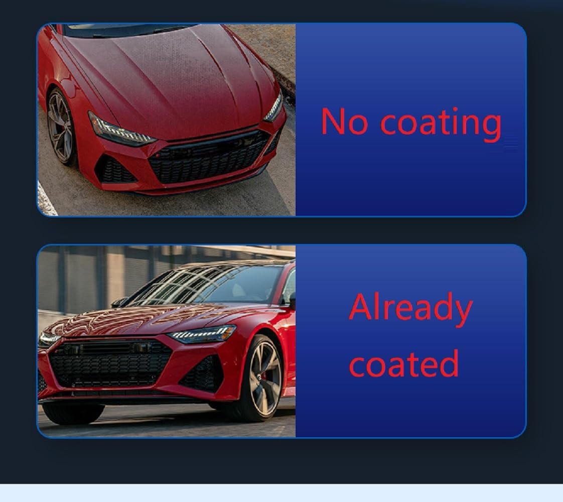 Sopami Car Coating Spray,Quick Effect Coating Agent,Car Scratch Wax Polish Spray,Oil Film Emulsion Glass Cleaner,Extremely Hydrophobic,Unmatched Slickness - Car Care Products (16.91 OZ)