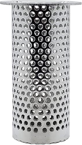Miniatura 3 de Colador de drenaje comercial (1, 2 pulgadas de diámetro x 4 pulgadas de alto cilindro)