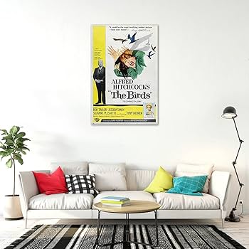 ヒッチコック　鳥　リプロポスター ヒッチコック 鳥 リプロポスター 鳥 (1963) ポスター アメリカン