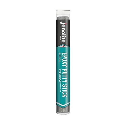 JENOLITE Steel Repair Epoxy Putty Stick Industrial Strength - Rebuild & Repair All Metals - 112g - 4oz