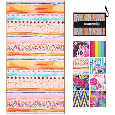 Toalla Playa de Secado Rápido Winthome Cover