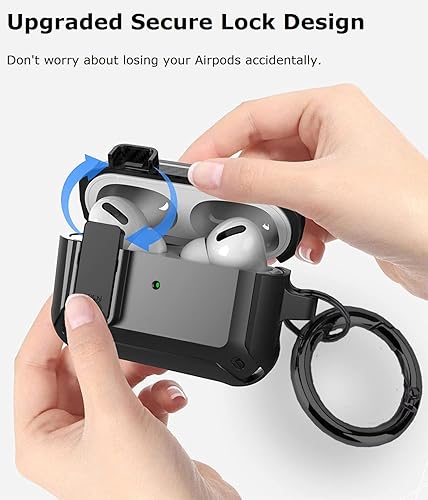 Miniatura 3 de Funda para Airpods Pro de 21 generación con kit de limpieza, funda protectora GARTOO para Airpod Pro de 2 generación para mujer, a prueba de golpes,