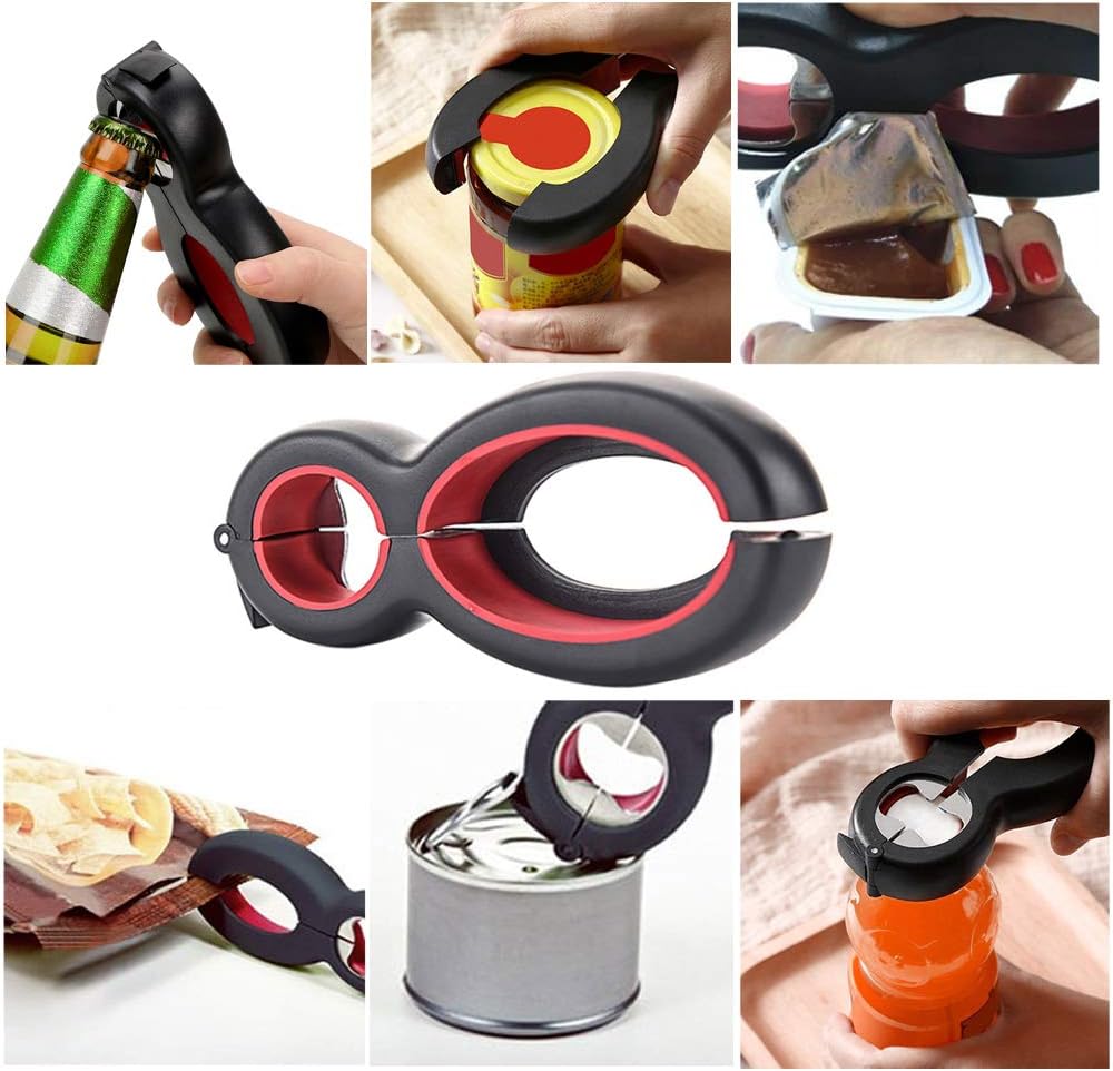 1 Multi Funct Bottle Opener Manual Opener t Lids