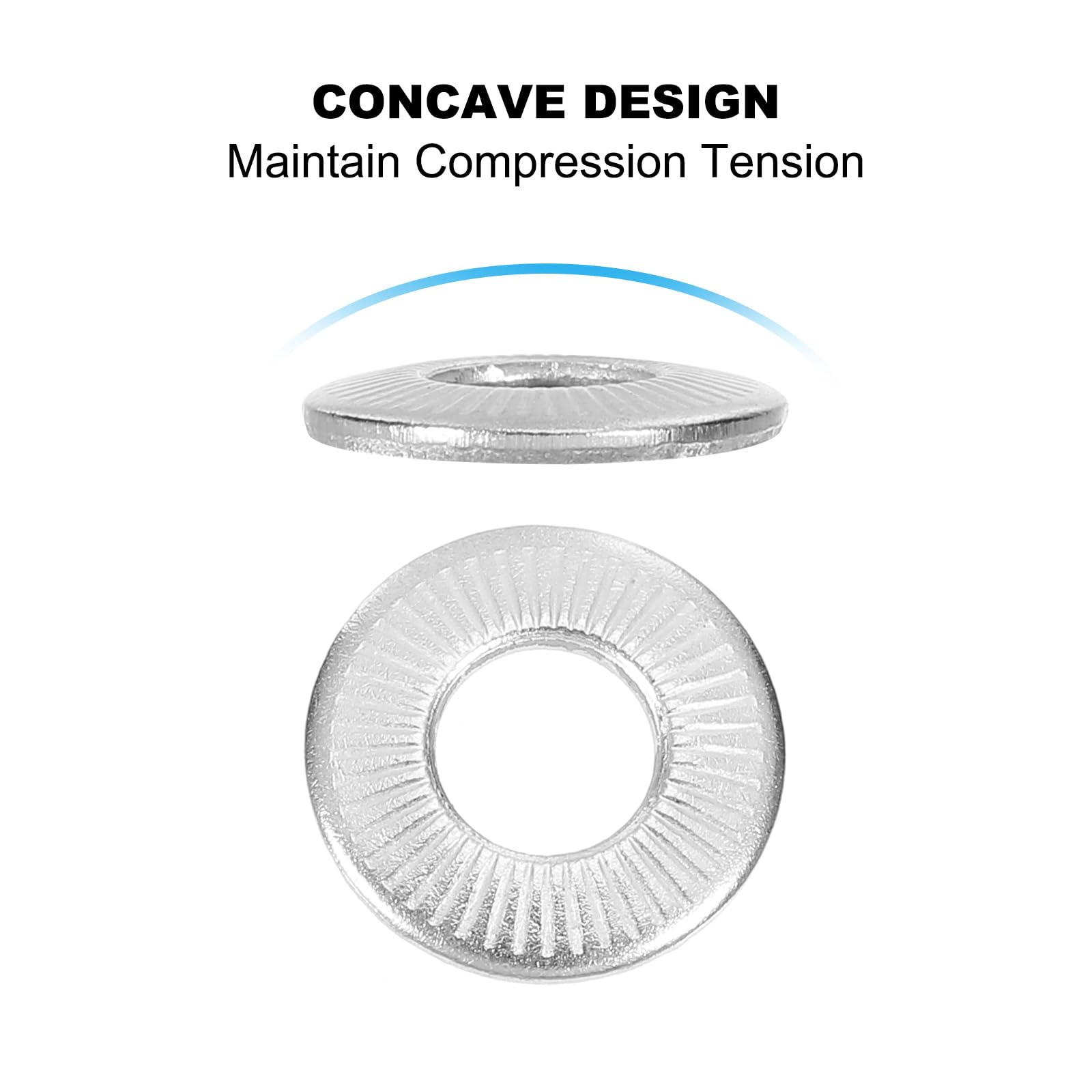 PATIKIL 304 Stainless Steel Flat Washers - Image 4