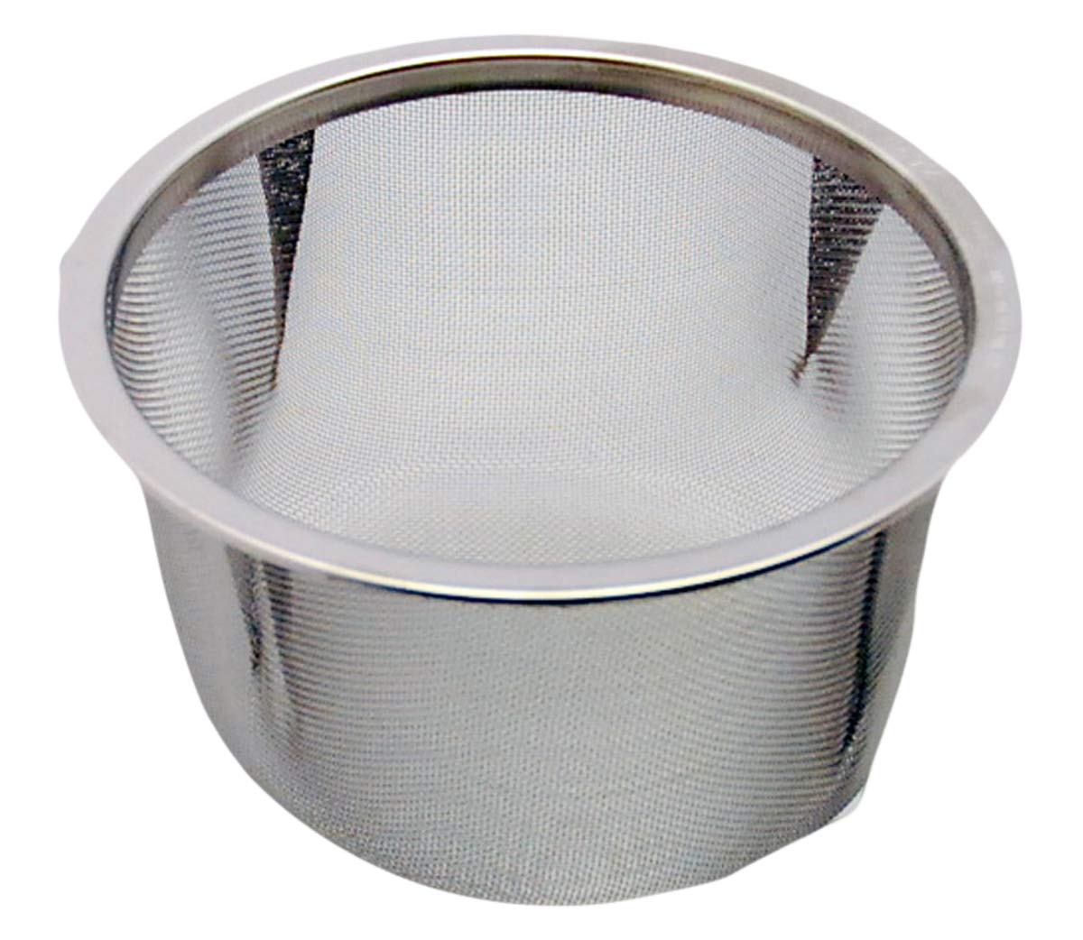 eve-mode 18-8 stainless steel tea strainer 89-55 size 89mm depth 55mm