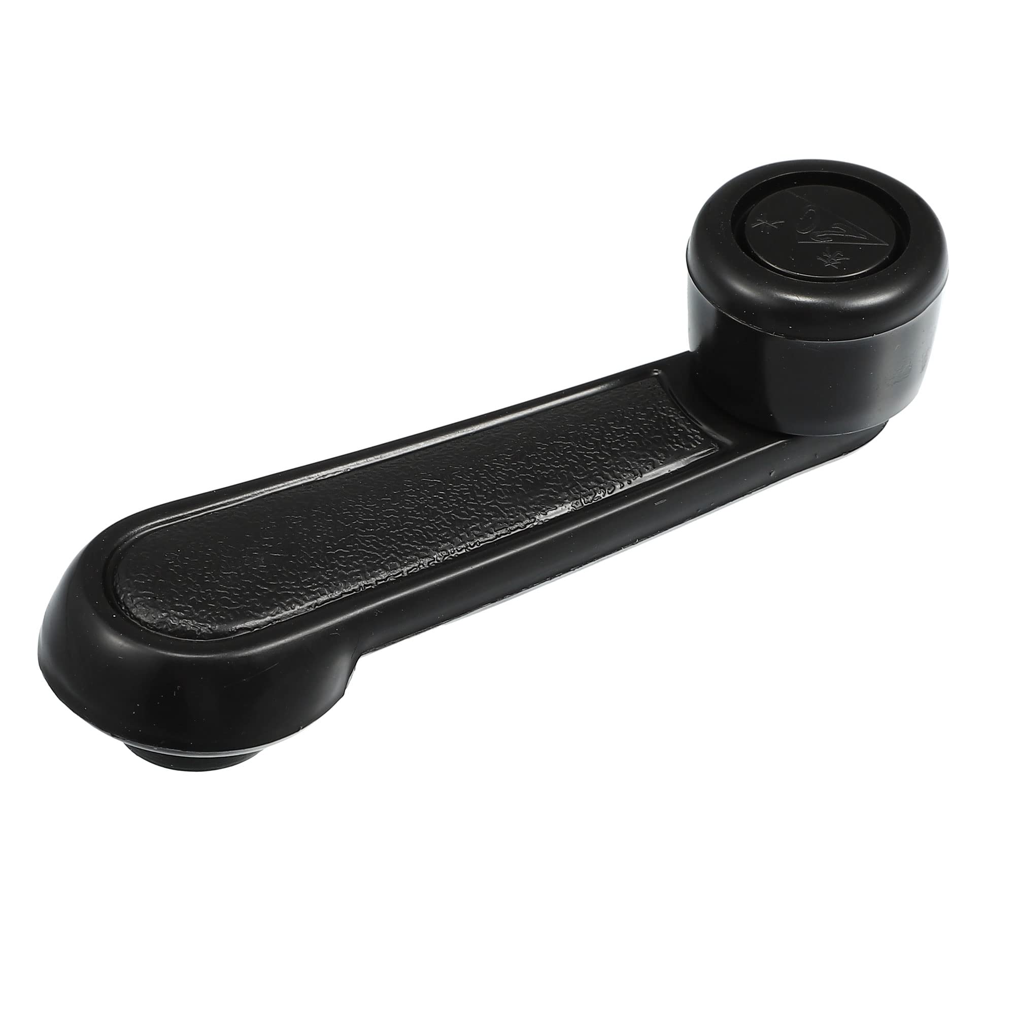 sourcing map Fensterkurbel Schwarz 4 Stücke Für Autotür-Fenster Kunststoff | Größe: 11 X 3.5 X 2.5 Cm, Gewicht: 123 G, Universell Passend Für Fensterheber Griff, Fensterwickler, Drehhebel