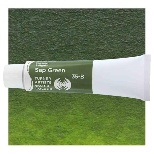 Turner Concentrated Artists&39; Watercolor 15ml Tube Sap Green