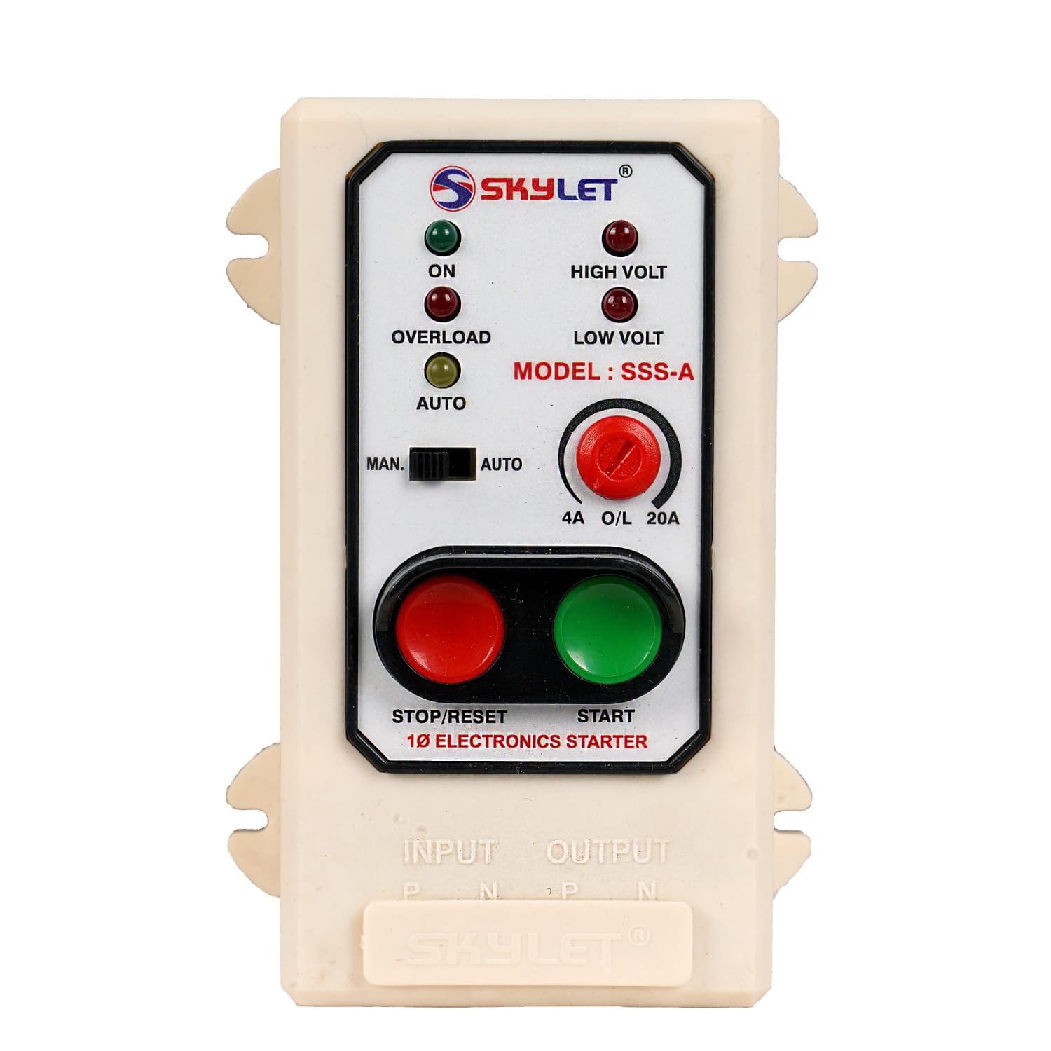 SKYLET SSS-A Singal Phase Electronic Motor Starter combo/Manual Mode, Overload Protection WITH 18 MONTH WARRANTY-image-18
