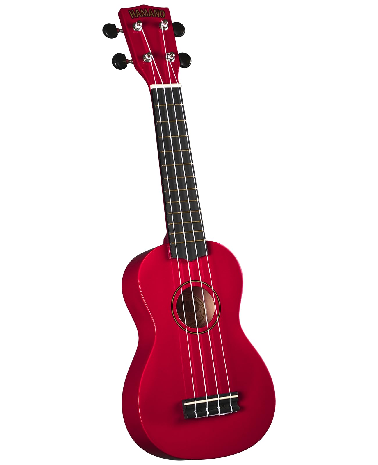 Hamano U-30RD Colorful Soprano Ukulele - Red