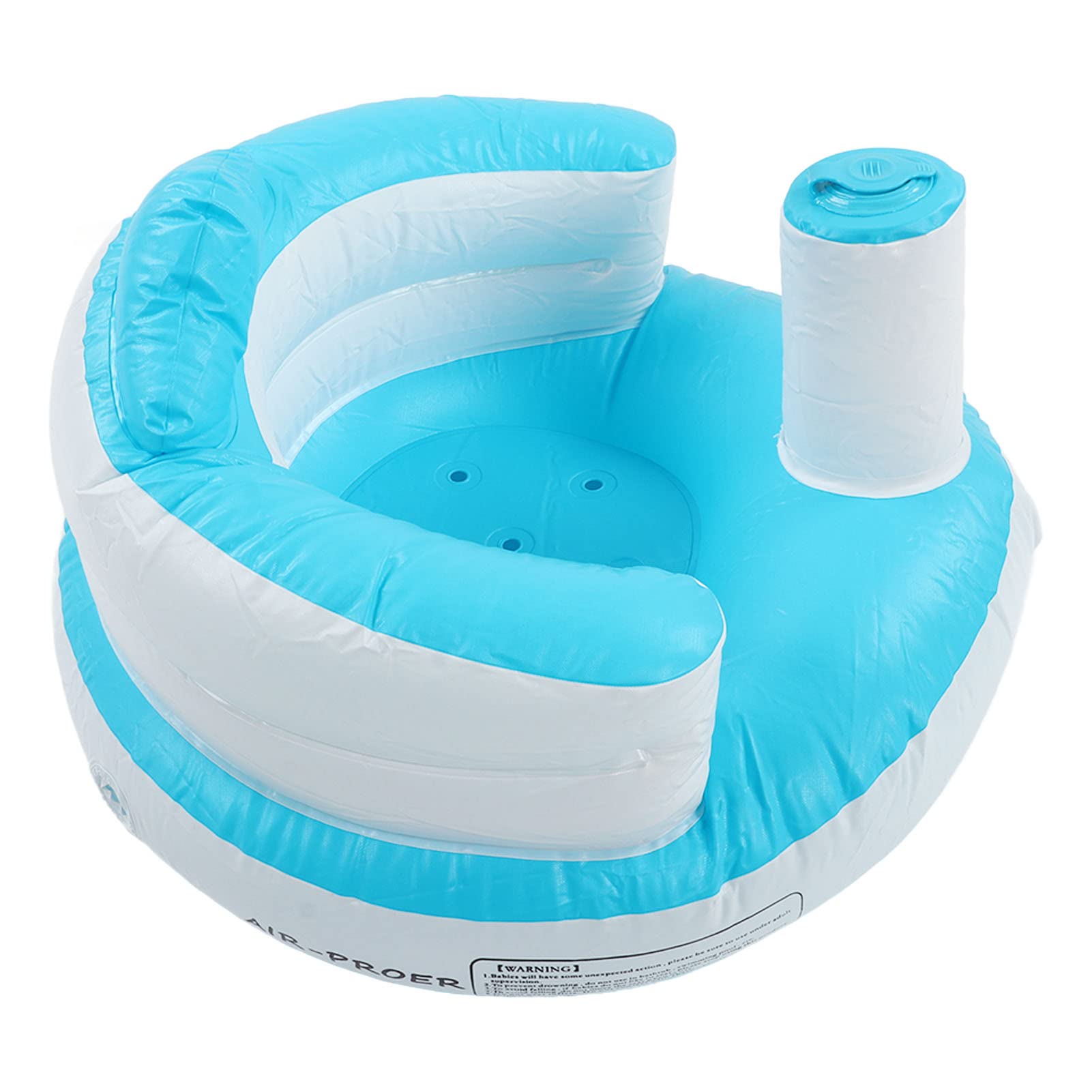Chaise d'apprentissage gonflable bébé pour le bain et l'éveil au salon