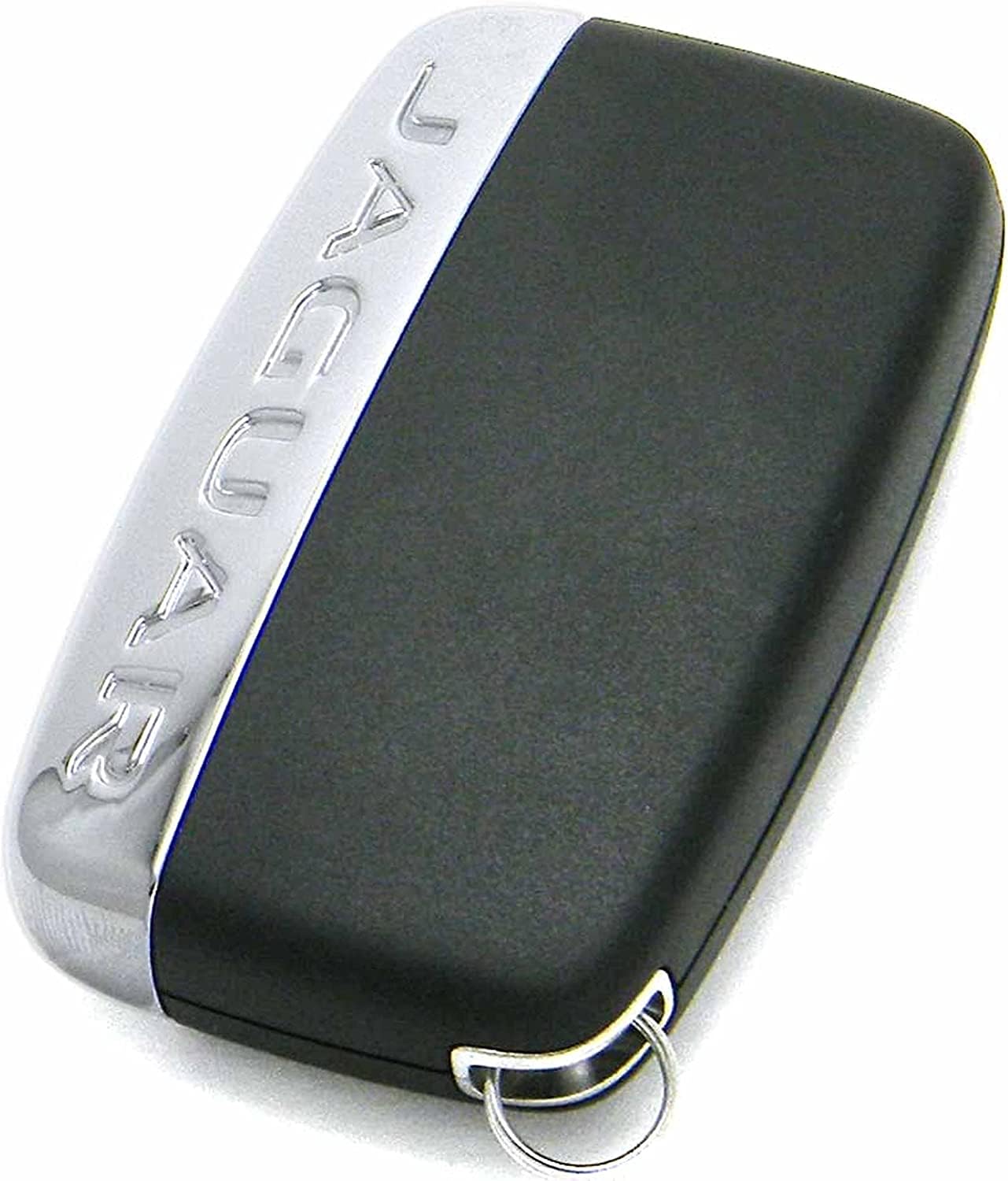 ProTec Chrome & Black Key Fob Cover Case For Jaguar XE, XF, XFR, XJ, XJL, F-PACE, F-TYPE (JAGT45BLACK)