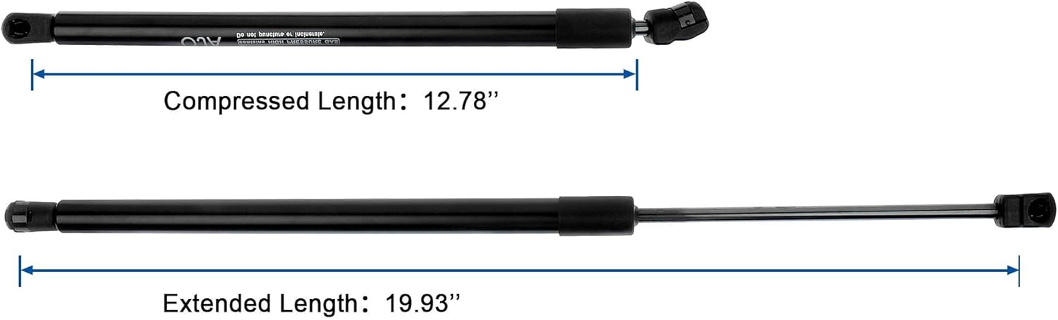 HARUMA 6104 Liftgate Lift Supports Struts Shocks Gas Springs for Jeep Grand Cherokee 2005 2006 2007 2008 2009 2010 SG314044