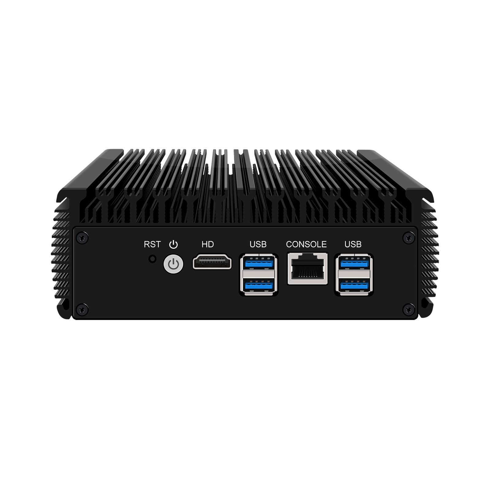Micro Firewall Appliance, Mini PC, PFSense, Mikrotik, OPNsense, VPN, Router PC, I5 8250U, RJ25, AES-NI, 6 x Gigabit LAN, Console, HDMI, 32G RAM, 256G SSD