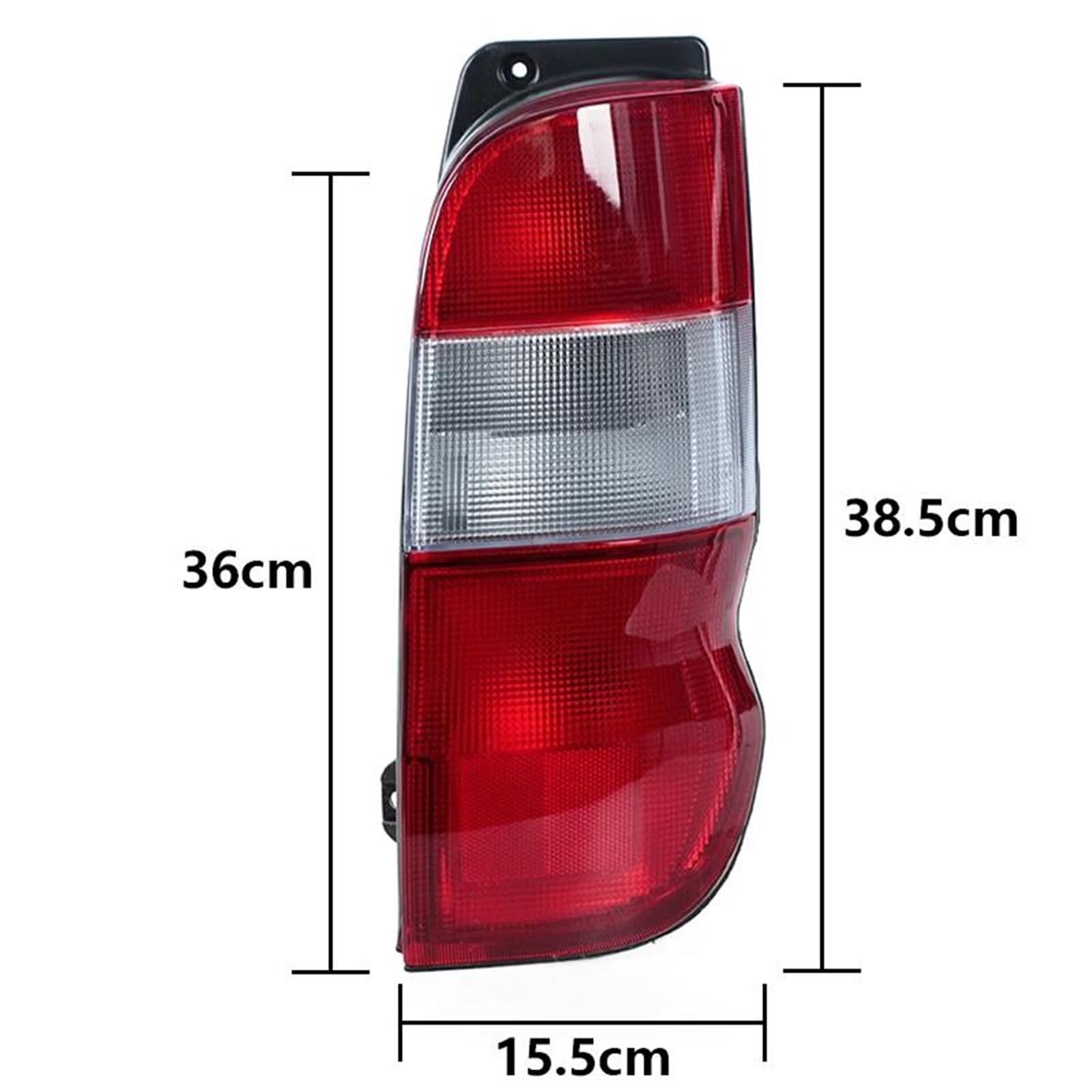 Generico Luce Posteriore Fanali Posteriori Per Toyota Per Hiace IV 81551-26310 81561-26310 Con Indicatori Di Direzione E Luce Stop Integrata Freccia posteriore(Sinistra e destra)