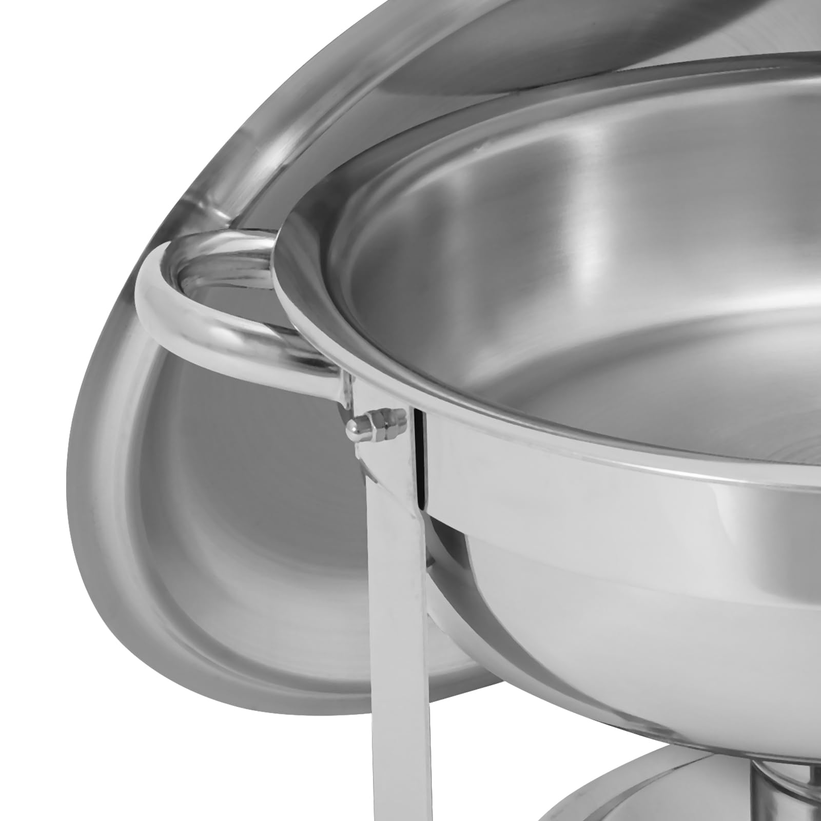 Set di 2 pezzi, in acciaio inox, per catering commerciale, banchetti