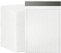 Vista 19 de packbabol Sobres de burbujas, paquete de 50 sobres de burbujas acolchados de 4 x 7 pulgadas, sobres de burbujas opacos con autoadhesivo impermeable
