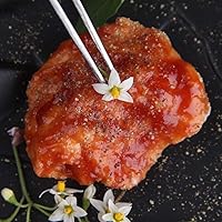 Vista 5 de MMOBIEL Pinzas de acero inoxidable de 8 pulgadas con punta dentada curvada de 60 grados, herramienta profesional multiusos para trabajo industrial