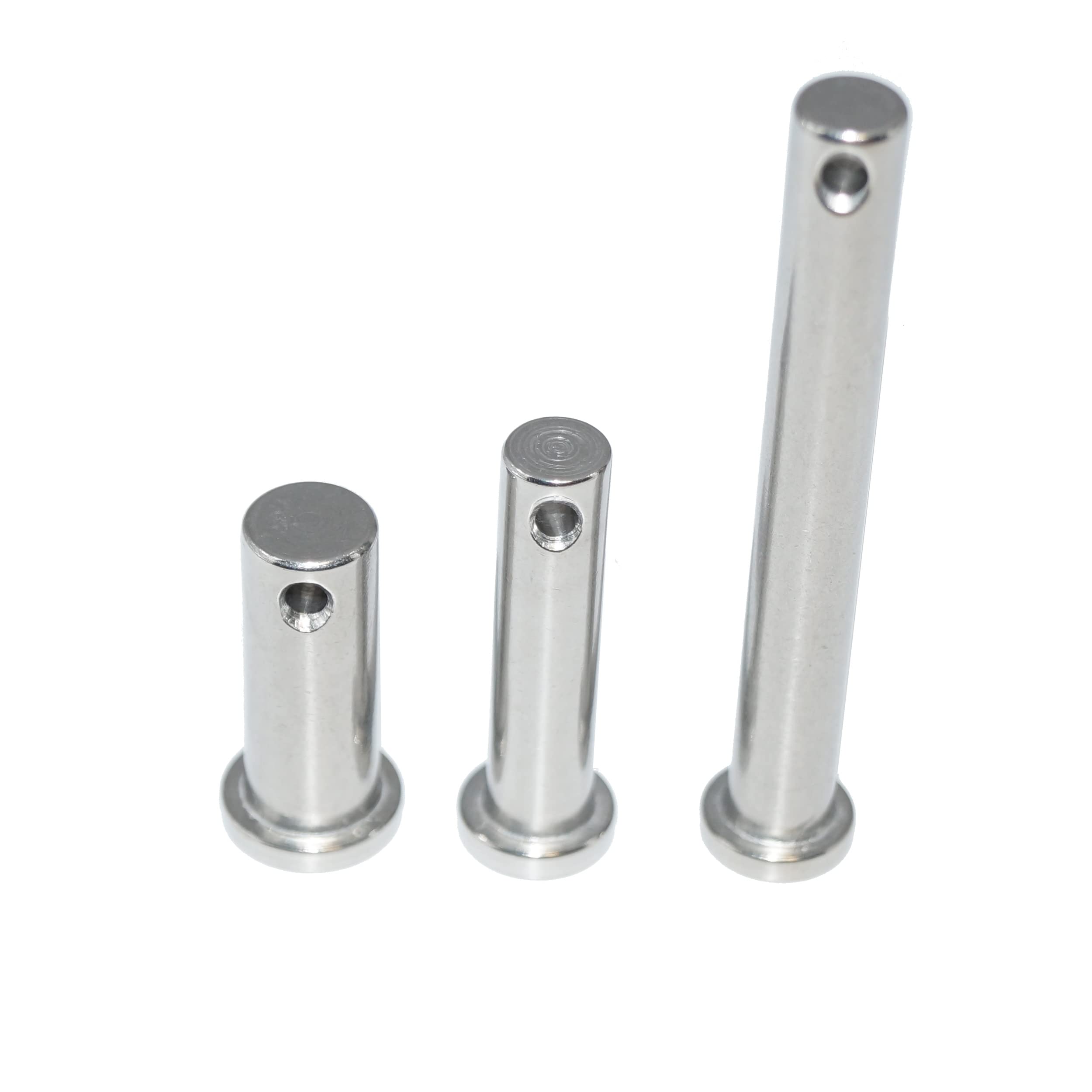 Nirosta - Perno de 12 mm x 65 mm, 5 unidades, 12 x 65 mm, acero inoxidable A4, tornillo de seguridad con cabeza