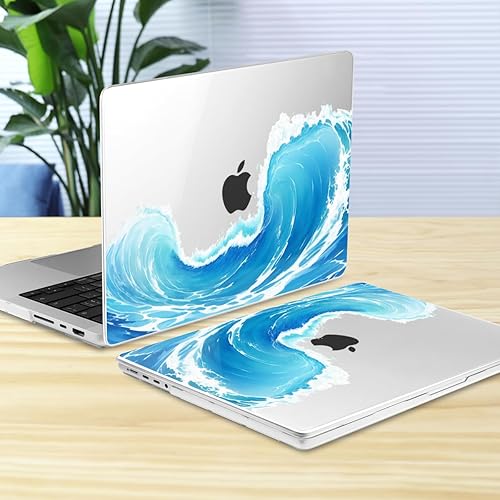 Miniatura 83 de Batianda Funda para MacBook Pro M4 de 16 pulgadas 2024 2023 2021 modelo A3403 A2991 con chip M3 M2 Pro/M1 Max, carcasa rígida de plástico