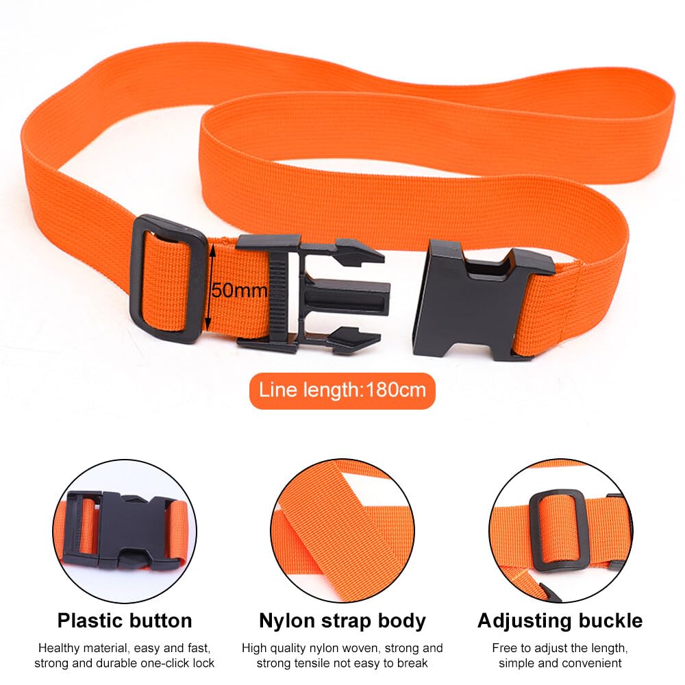 Correas Maleta Con Código - 2 Unidades - Ajustables 18-32" - Diseño Pájaros
