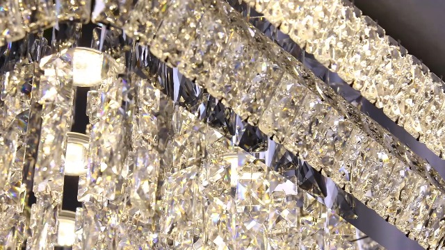 COCOSTAR Crystal Chandeliers, Modern Led Luxury Chandelier, 34