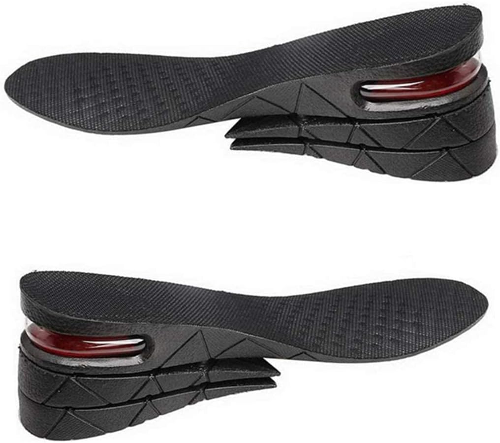 Height Increase Insoles Air Taller Cushion Shoes Insoles Heel Insert for Men and Women 3-Layer 2.7 inch