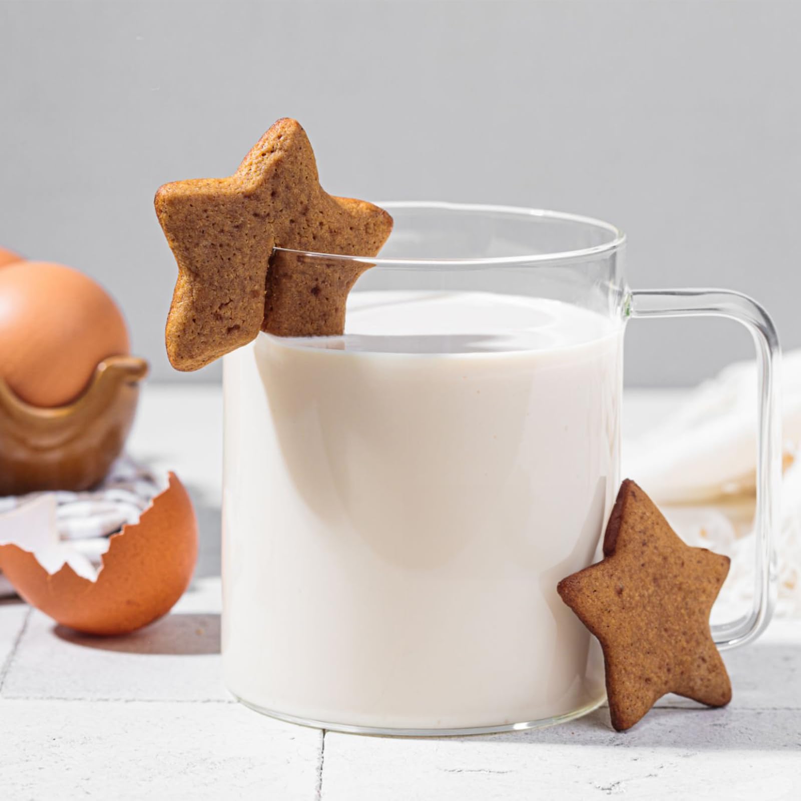Tazas de café de vidrio, tazas de café de vidrio con tapa de madera de acacia de 20 onzas, juego de 2, taza de café grande con asas, aptas para microondas y lavavajillas, tazas de café de