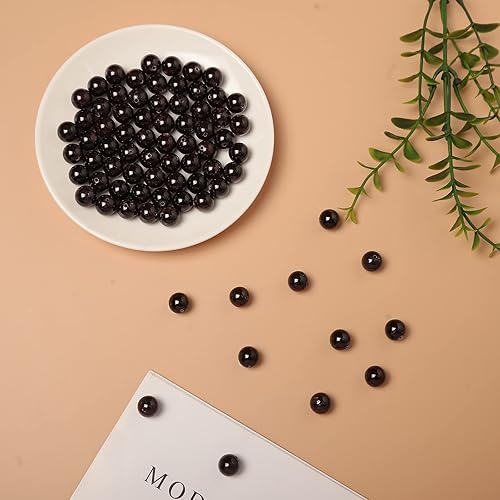 Miniatura 5 de 45 cuentas de piedra natural de 0.315 pulgadas (0.315 in) con cuentas de granate rojo, piedras preciosas curativas para la fabricación de joyas,