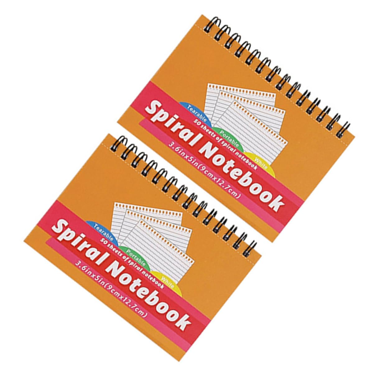5 Pièces 2 notes autocollantes sur fiche cahier notes enseignant cahier de note the cahier journal Des cahiers cartes blanches blocs-notes pratiques blocs de planification Papier