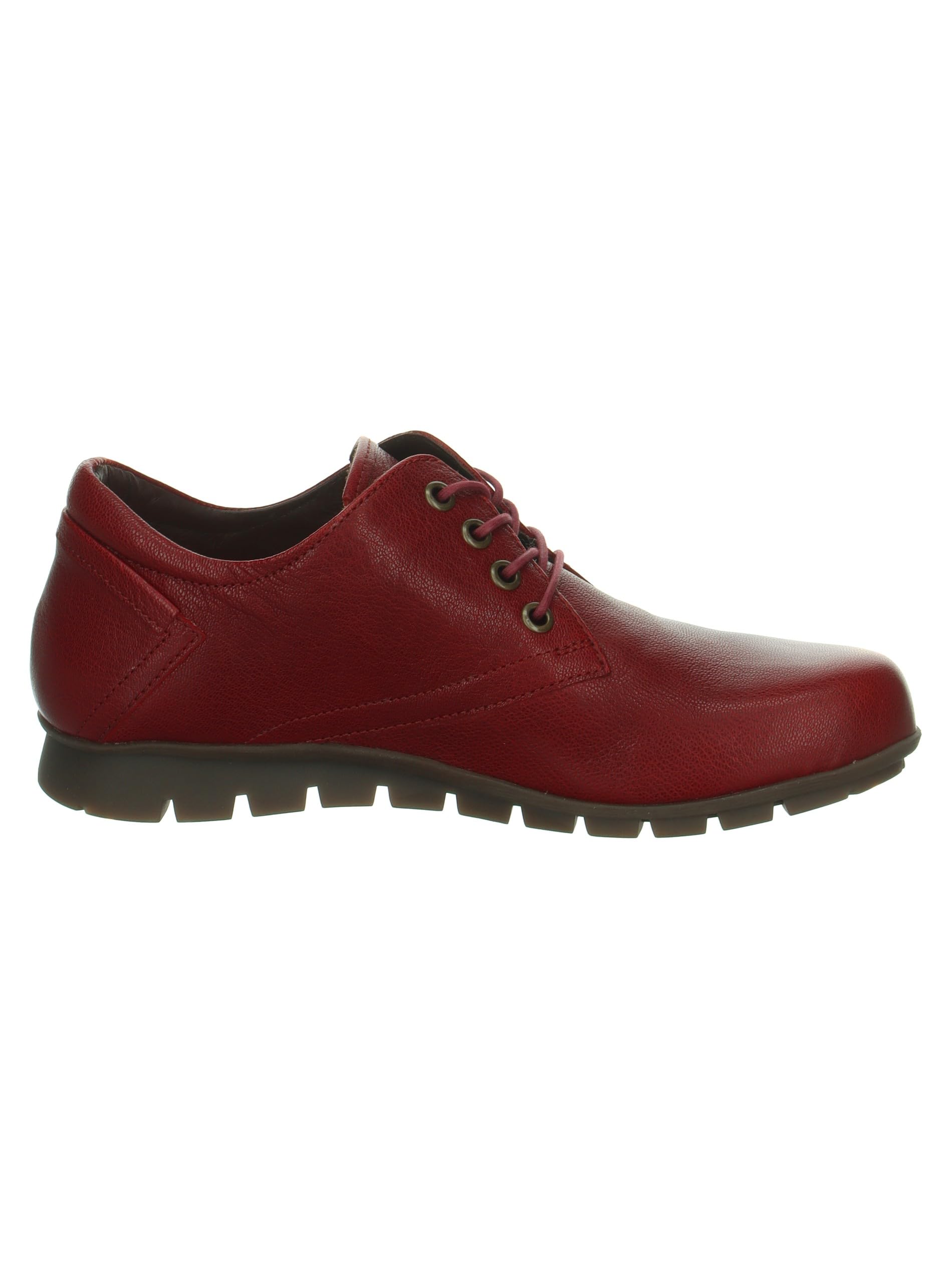 Think! Menna 3-000093Sneaker - Zapatillas de Piel curtida para Mujer, Melograno 5050, 41 EU