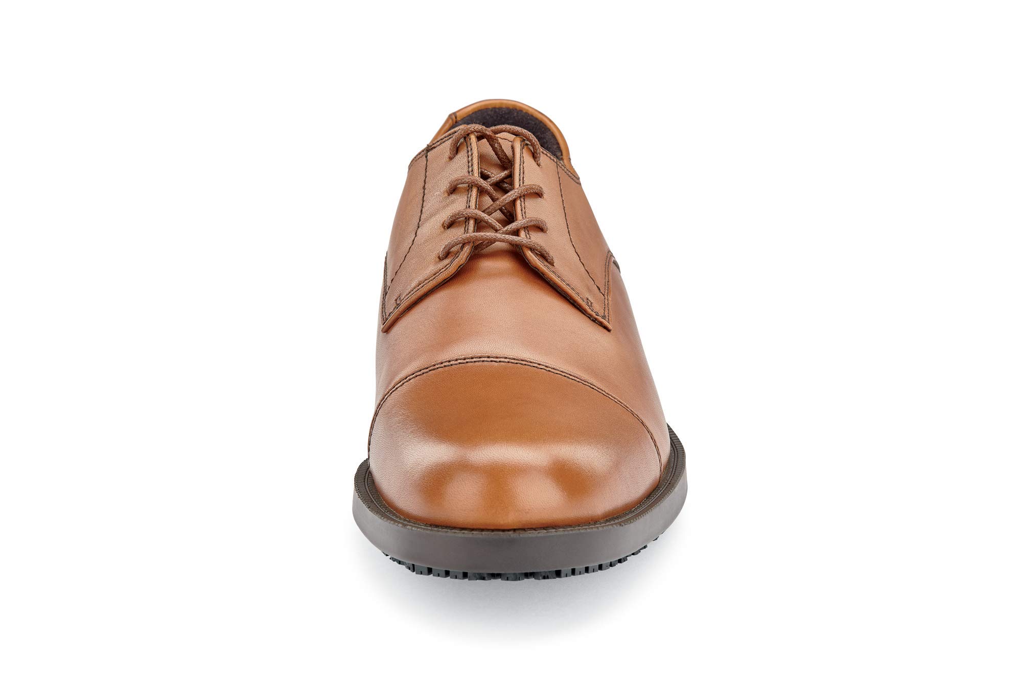 Shoes for Crews Senator – Chaussures de Travail Confortables en Cuir, Semelle intérieure matelassée, Semelle extérieure antidérapante, Style Bureau Classique – pour Hommes