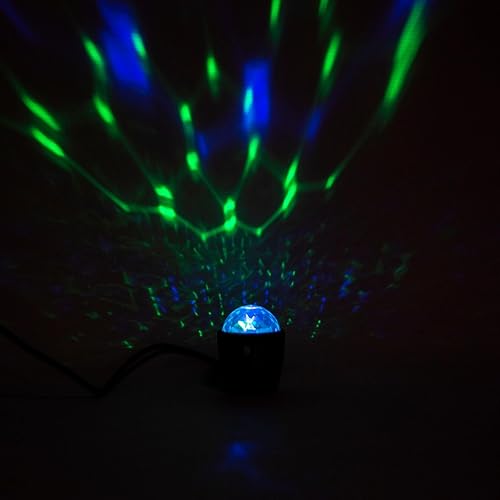 Miniatura 3 de Luz de bola de discoteca de bolsillo. Mini bola de espejo de discoteca alimentada por USB. Transforma cualquier espacio en una deslumbrante pista de