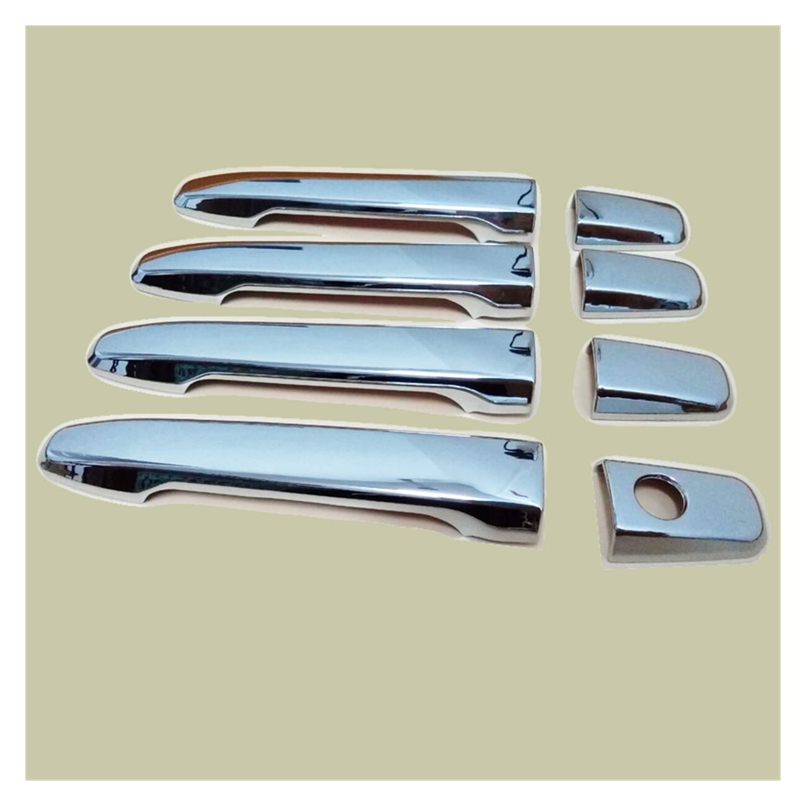 Fahbstr One Color Car Inner Handle For Mitsubishi Lancer 2010-2019 For Abs Chrome Door Handle Cover
