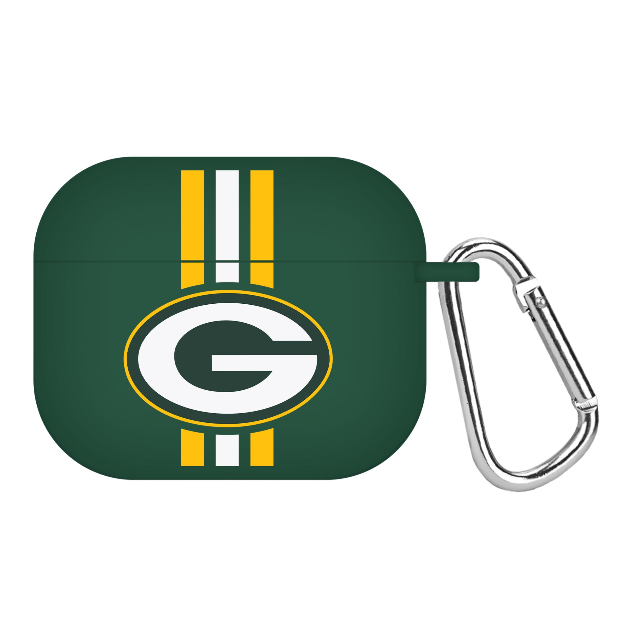 Green Bay Packers HD Case Cover Compatible with Apple AirPods Gen 3 (Stripes)