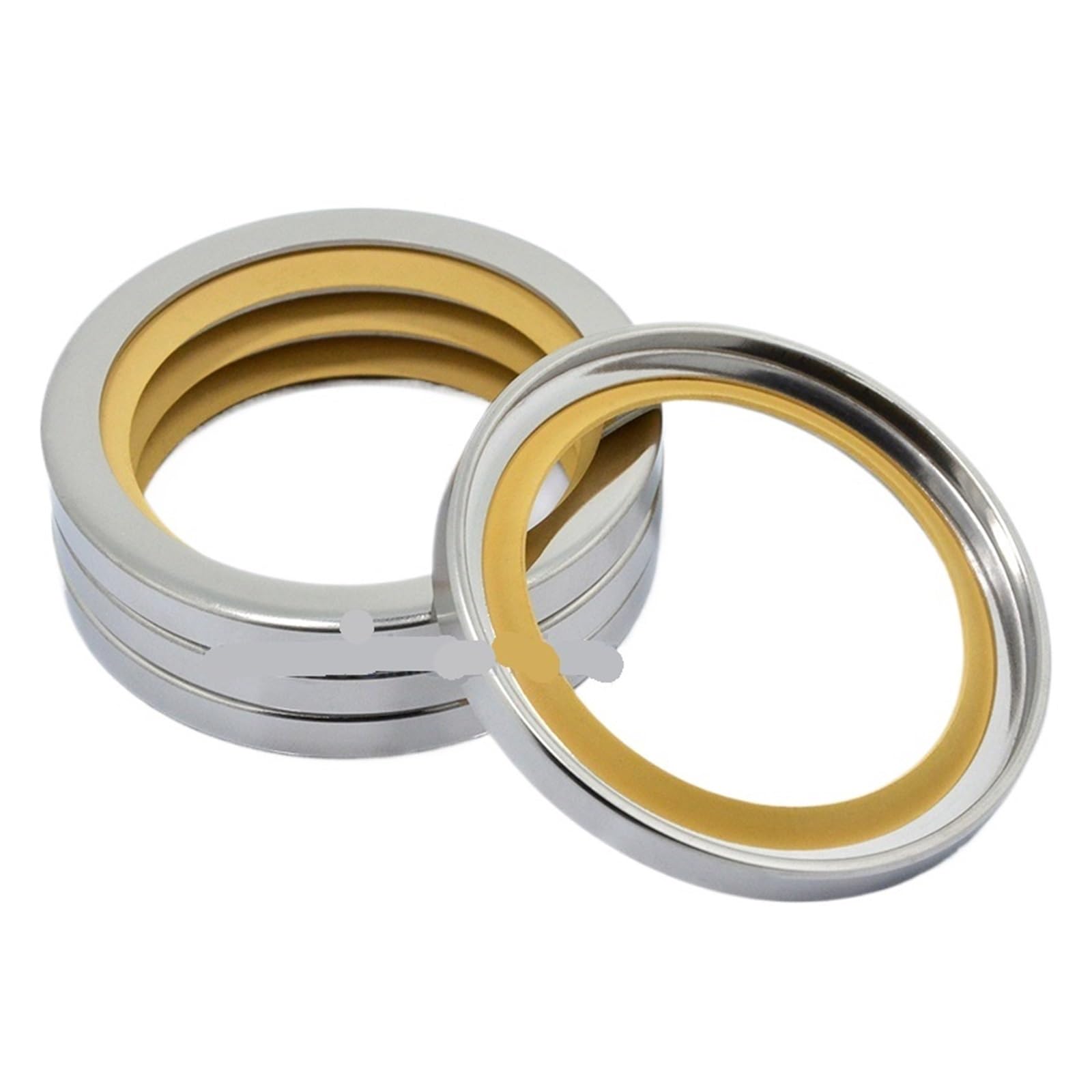 60 * 80 * 8 60 * 80 * 10 Oil Seal with Stainless Steel Housing Yellow Single Lip and Dual Lip(60X80X10 CDLCWYW)