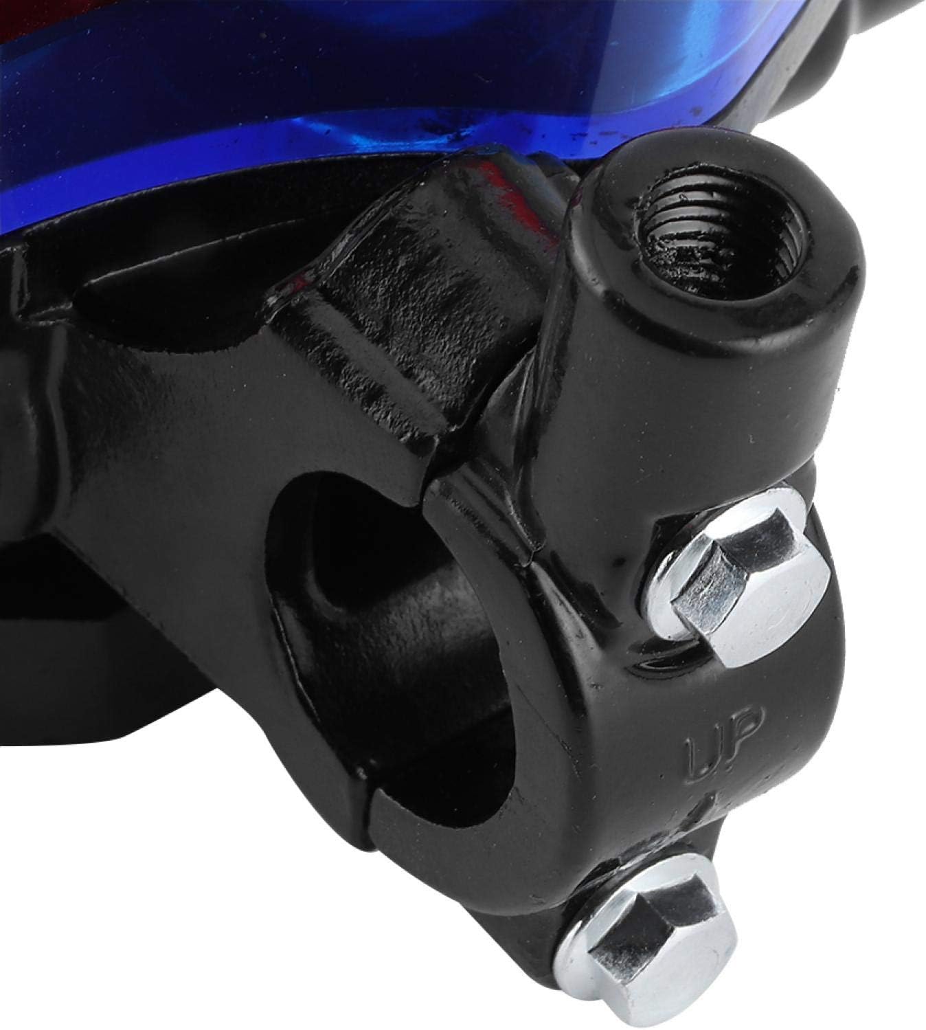 Akozon Universal Motorcycle 7/8" 22mm Handlebar Brake Clutch Lever with Master Cylinder Reservoir for Motorcycle Scooter Dirt Bike to Left & Right, 1 Pair