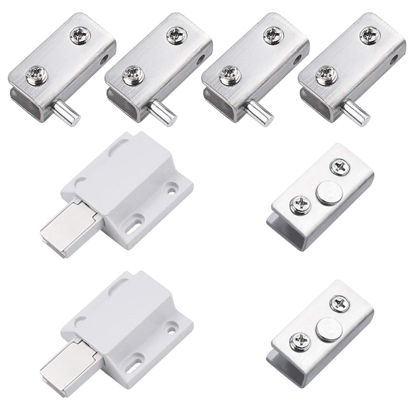 Buy UFURMATE Glass Hinge Set, 2 Set Adjustable Frameless Glass Door