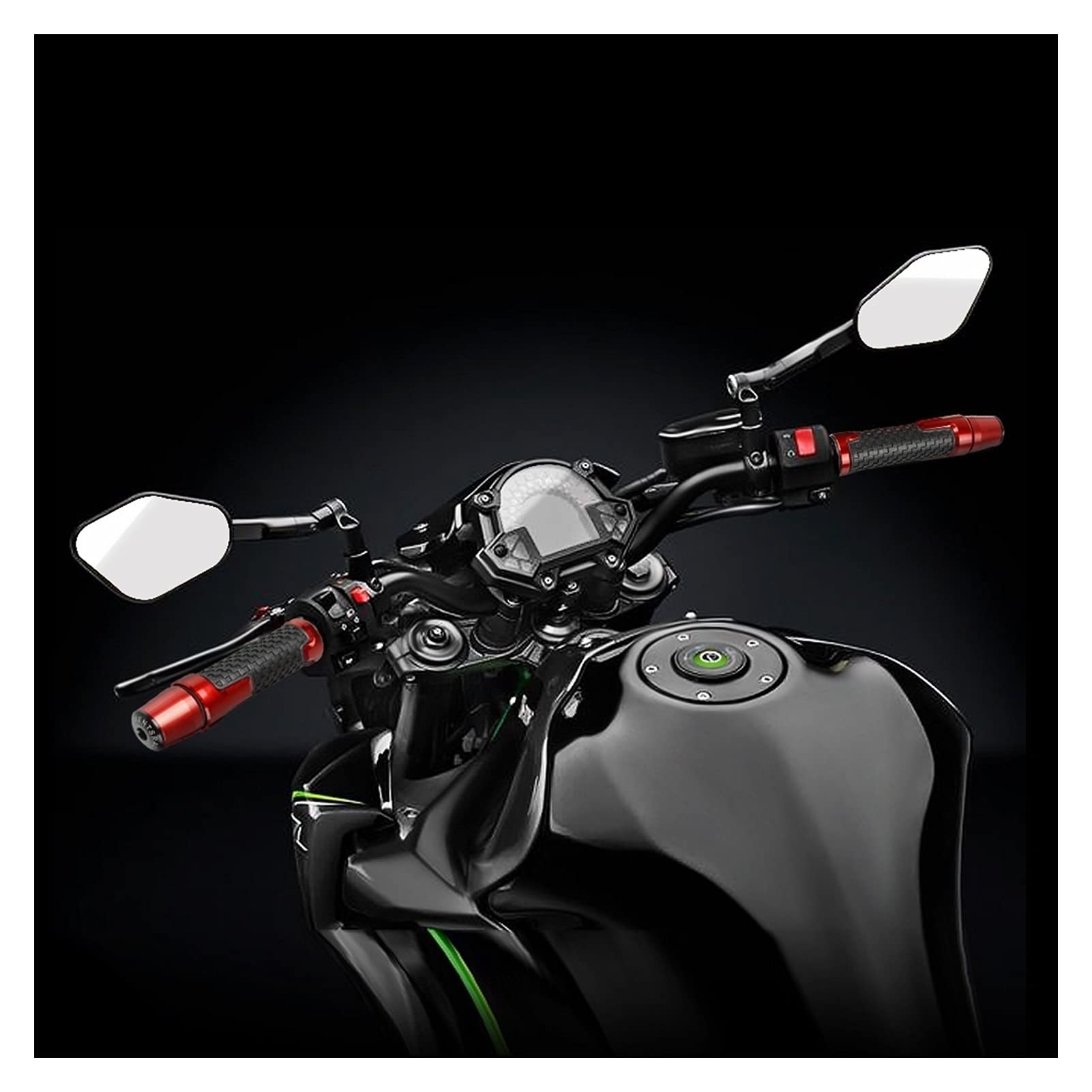 Motorradg Lenker Gasgriff Für Yamaha Tracer 900 GT 900GT Tracer 900gt 2018-2019 Motorradzubehör 22mm 7/8 '' Lenkergriffe Griff (Color : 3)
