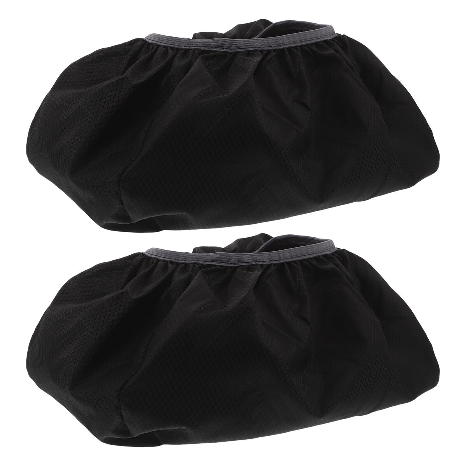 Gatuida Funda Protectora Inferior para Mochila 2 Piezas y Resistente al Desgaste, Cubierta Negra Elástica para Senderismo, Camping y Viajes al Aire Libre