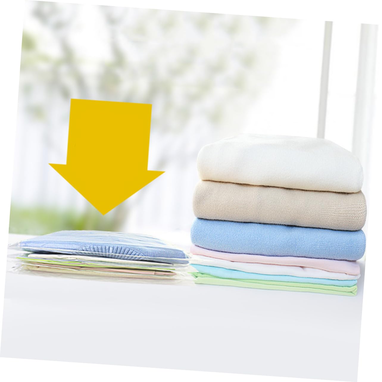 5 Bolsas organizadoras para Ahorrar Espacio, Bolsas organizadoras, Bolsas de Almacenamiento al vacío, Bolsas de Almacenamiento para colchas, Bolsa de compresión al vacío, Bolsa de