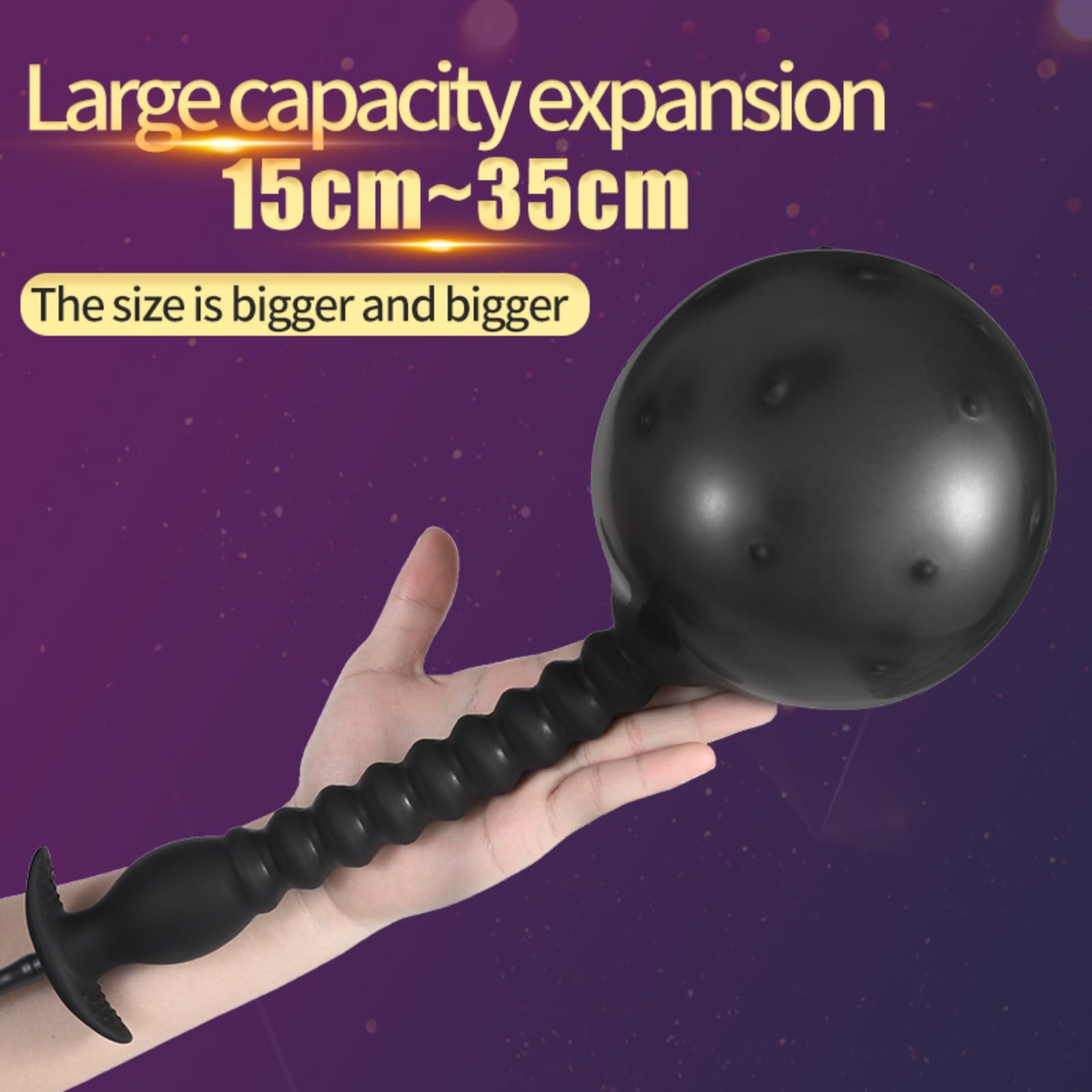 Vibreur Gros Plug Anal Gonflable Gode Prostate Énorme Perle De Fesses Extenseur Fist Masturbateur Sex Toy (Type-4, Chine)