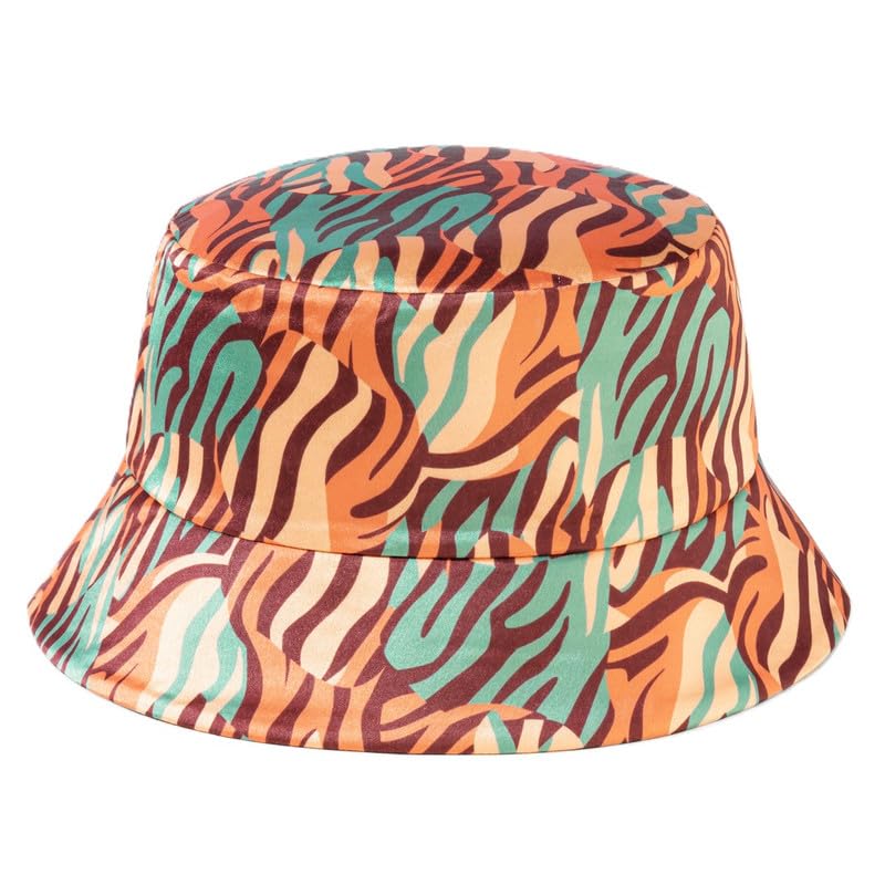 Image of Hair Drama Co. Crochet Bucket Hat for Women | Comfy & Casual Knit Handmade Foldable Floppy Hat | Summer Crochet Bucket Cap for Women & Girls
