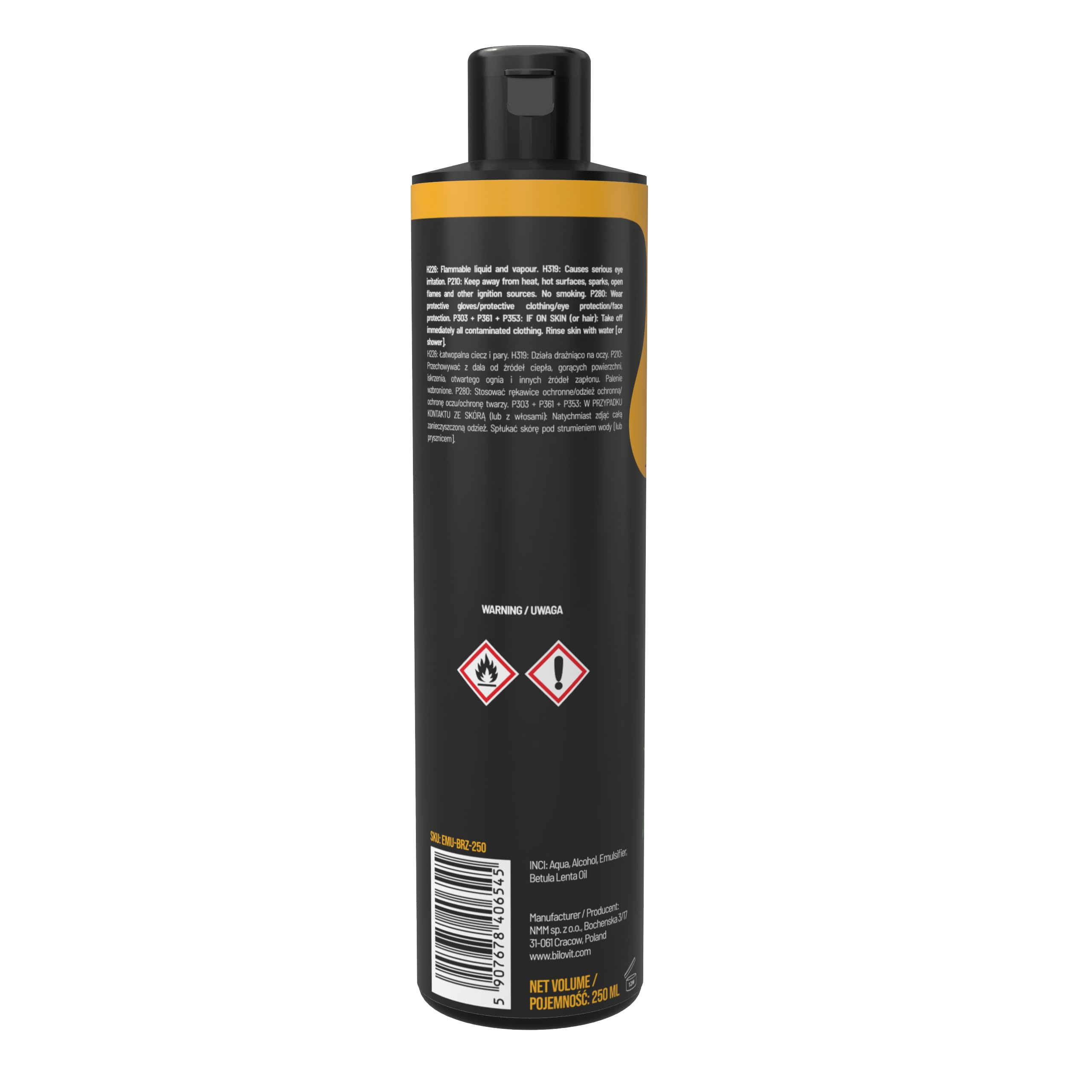 Huiles Essentielles Naturelles Émulsion de Sauna Bouleau 250ml pour Sauna & Aromathérapie