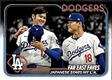 2024 Topps Update #US13 Shohei Ohtani/Yoshinobu Yamamoto RC Rookie Los Angeles Dodgers MLB Baseball Base Trading Card