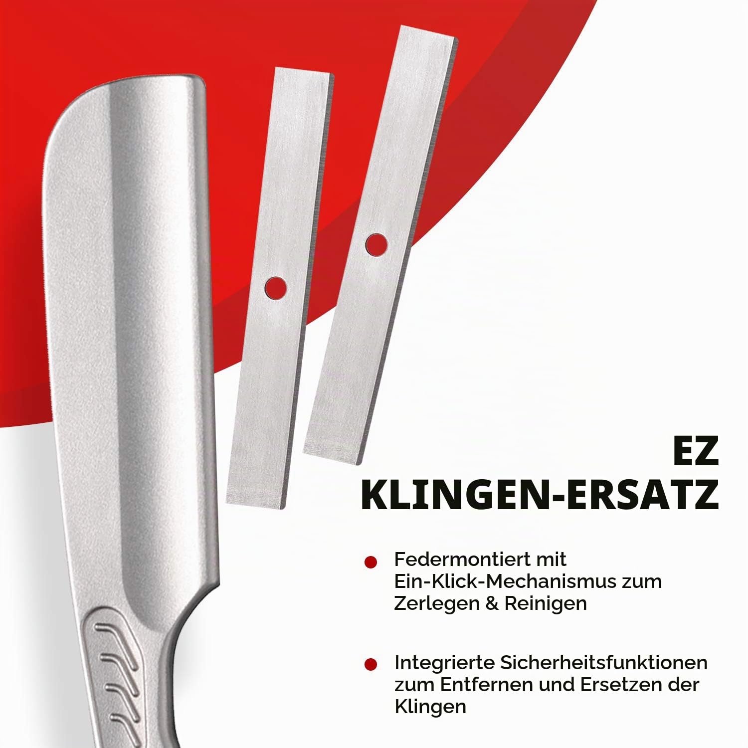 Feather Artist Club-SS Rasierer Schwarz (acs-rb)